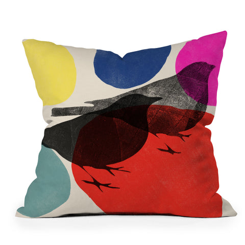 Garima Dhawan wild 2d Outdoor Throw Pillow