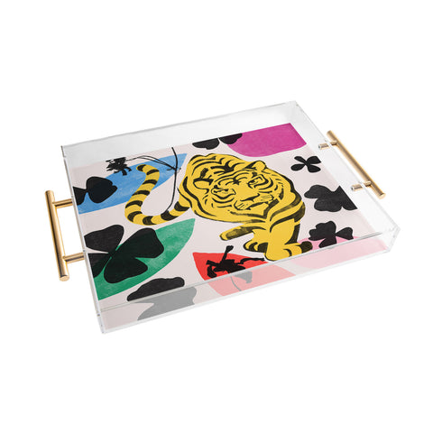 Garima Dhawan wild 3 Acrylic Tray