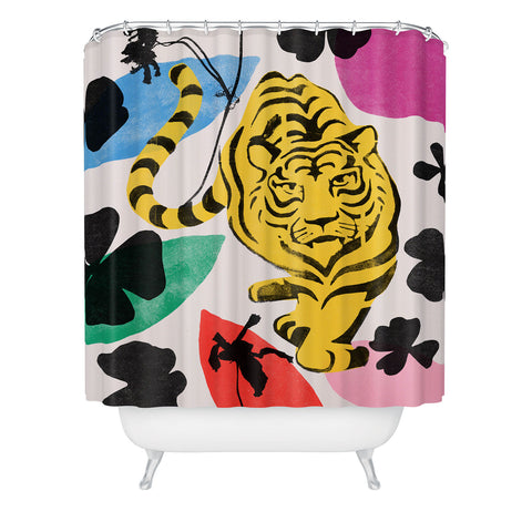 Garima Dhawan wild 3 Shower Curtain