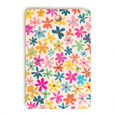 Garima Dhawan wild flowers 11 Cutting Board Rectangle