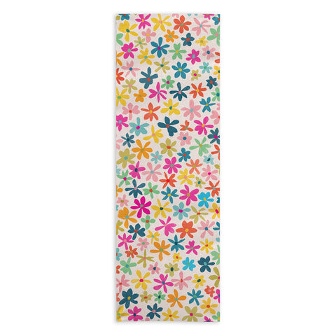 Garima Dhawan wild flowers 11 Yoga Towel