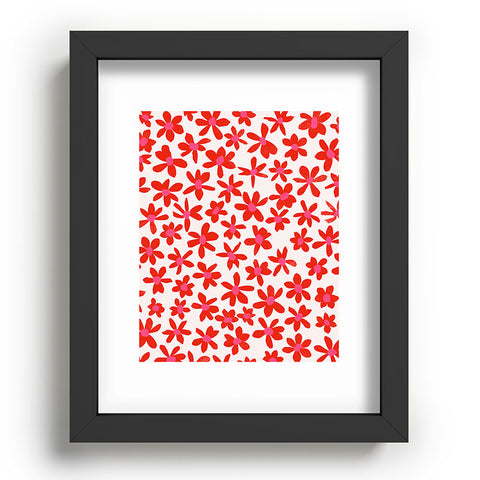 Garima Dhawan wild flowers 2 Recessed Framing Rectangle