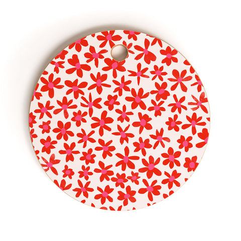 Garima Dhawan wild flowers 2 Cutting Board Round