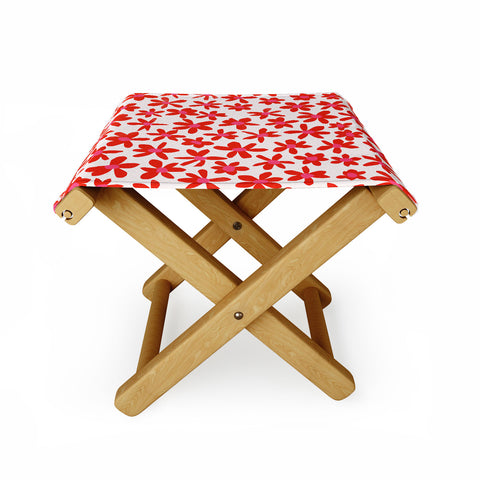 Garima Dhawan wild flowers 2 Folding Stool