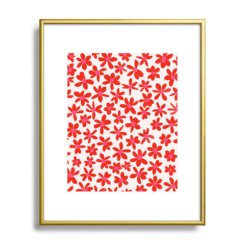 Garima Dhawan wild flowers 2 Metal Framed Art Print