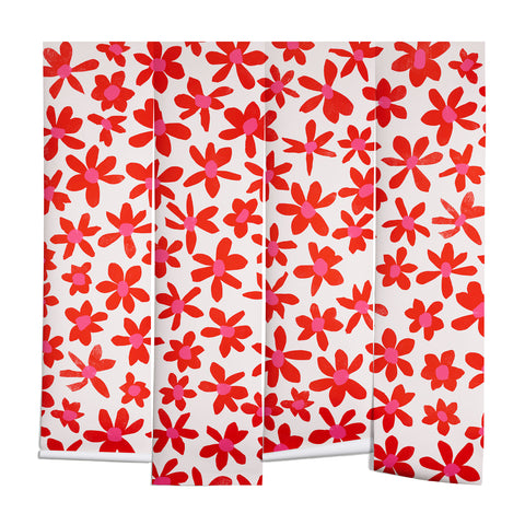 Garima Dhawan wild flowers 2 Wall Mural