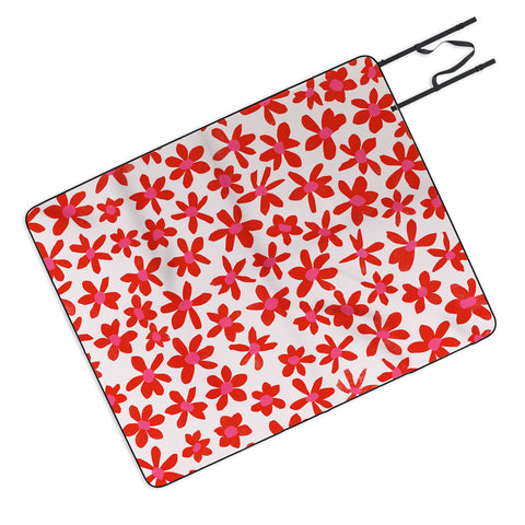 Garima Dhawan wild flowers 2 Picnic Blanket