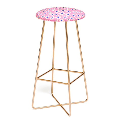 Garima Dhawan wild flowers 4 Bar Stool