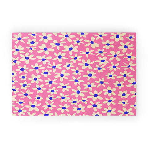 Garima Dhawan wild flowers 4 Welcome Mat