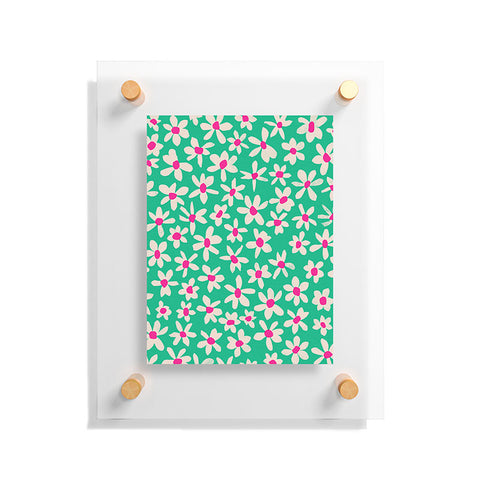 Garima Dhawan wild flowers 7 Floating Acrylic Print