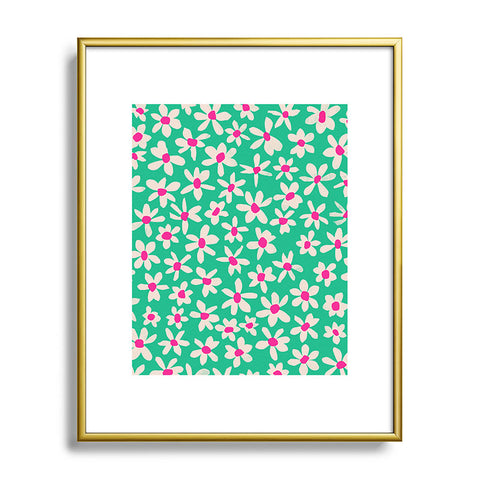 Garima Dhawan wild flowers 7 Metal Framed Art Print