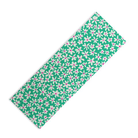 Garima Dhawan wild flowers 7 Yoga Mat