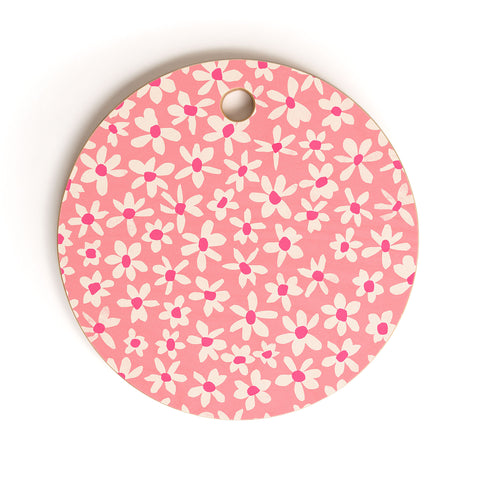 Garima Dhawan wild flowers 9 Cutting Board Round