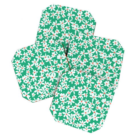 Garima Dhawan wildflowers 15 Coaster Set
