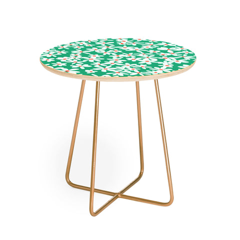 Garima Dhawan wildflowers 15 Round Side Table