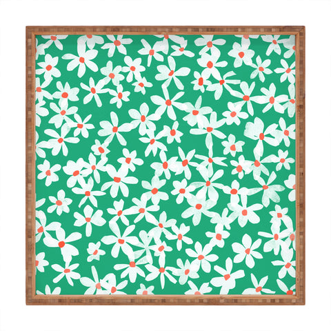 Garima Dhawan wildflowers 15 Square Tray