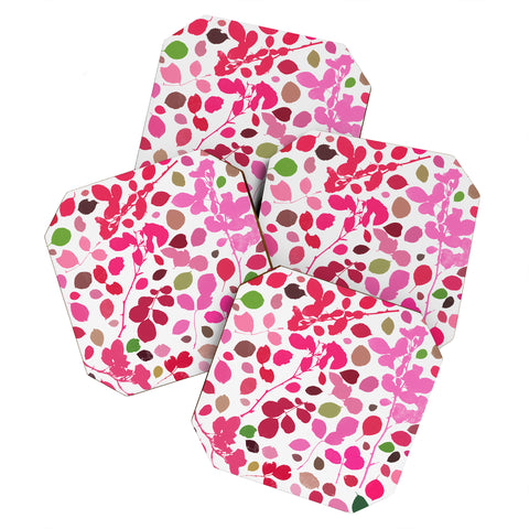 Garima Dhawan wildrose 3 Coaster Set