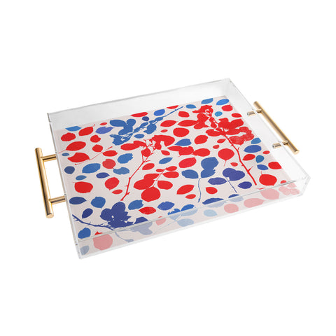 Garima Dhawan wildrose 4 Acrylic Tray