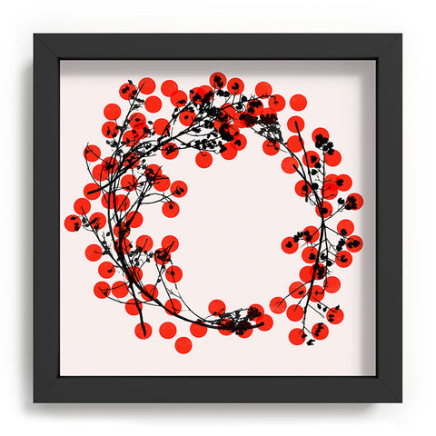Garima Dhawan wreath 1 Recessed Framing Square