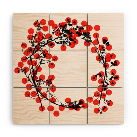Garima Dhawan wreath 1 Wood Wall Mural