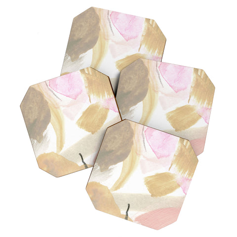 Georgiana Paraschiv Abstract D02 Coaster Set