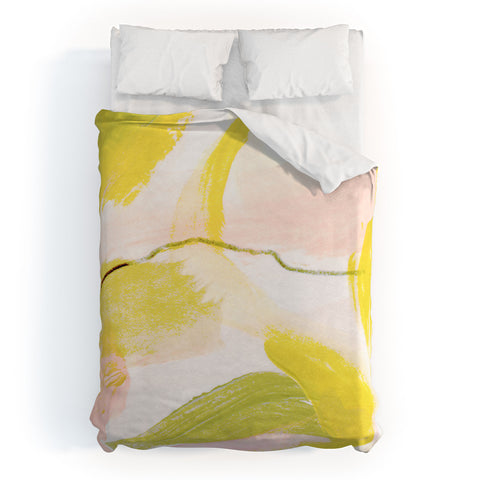 Georgiana Paraschiv Abstract D03 Duvet Cover