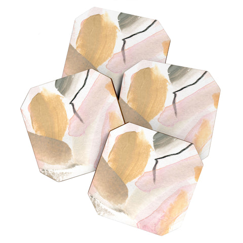 Georgiana Paraschiv Abstract D04 Coaster Set