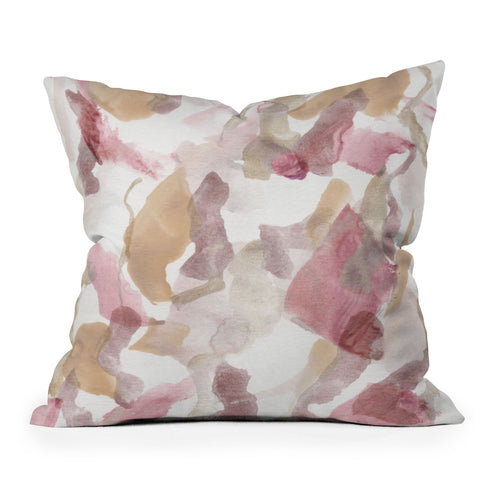 Georgiana Paraschiv Abstract M10 Outdoor Throw Pillow