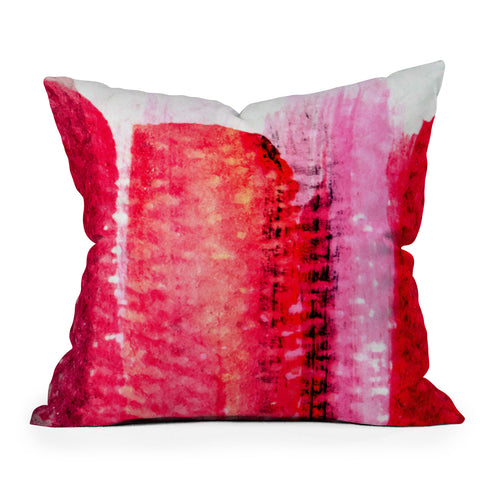 Georgiana Paraschiv AbstractM2 Outdoor Throw Pillow