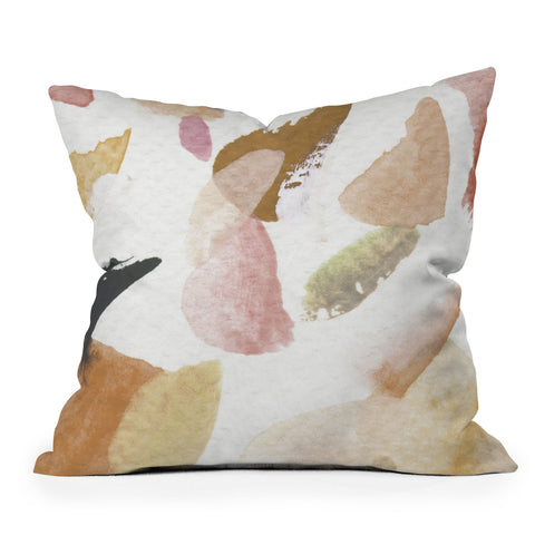 Georgiana Paraschiv AbstractM3 Outdoor Throw Pillow