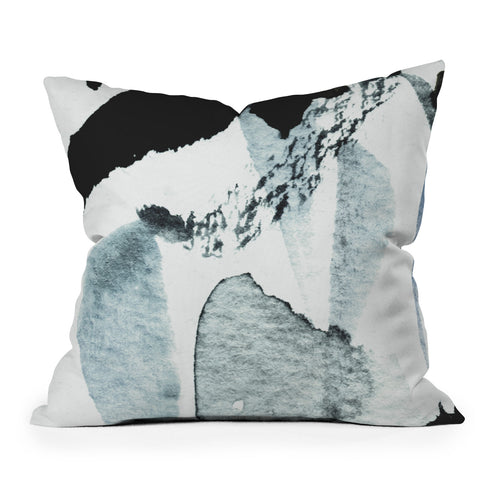 Georgiana Paraschiv AbstractM5 Outdoor Throw Pillow