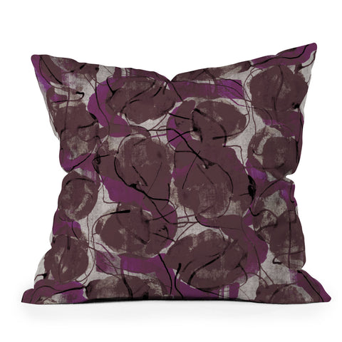Georgiana Paraschiv Autumn Pattern Outdoor Throw Pillow