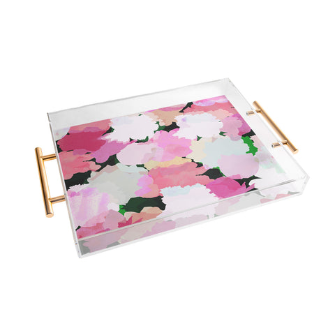 Georgiana Paraschiv Bloom IV Acrylic Tray