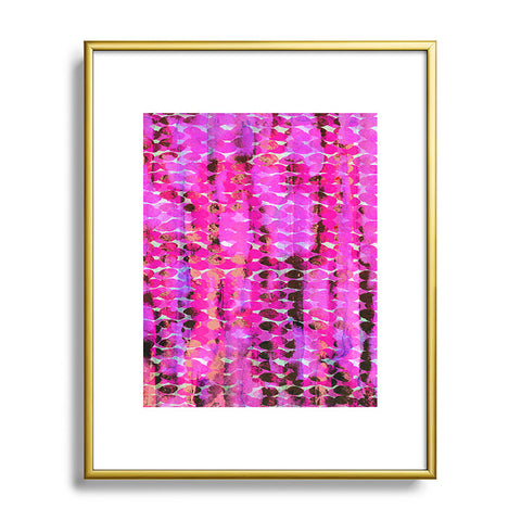 Georgiana Paraschiv Cherry Pink Metal Framed Art Print