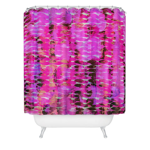Georgiana Paraschiv Cherry Pink Shower Curtain