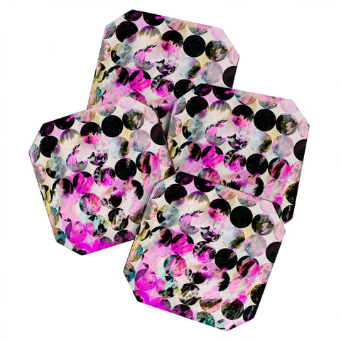 Georgiana Paraschiv Circles III Coaster Set