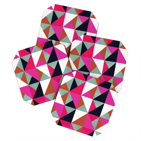 Georgiana Paraschiv Colour and Pattern 20 Coaster Set