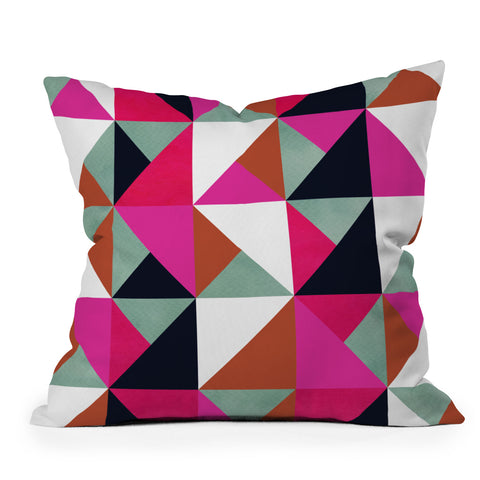 Georgiana Paraschiv Colour and Pattern 20 Outdoor Throw Pillow