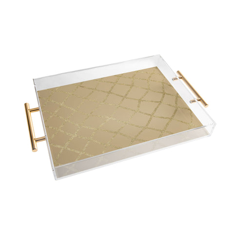 Georgiana Paraschiv Gold V01 Acrylic Tray