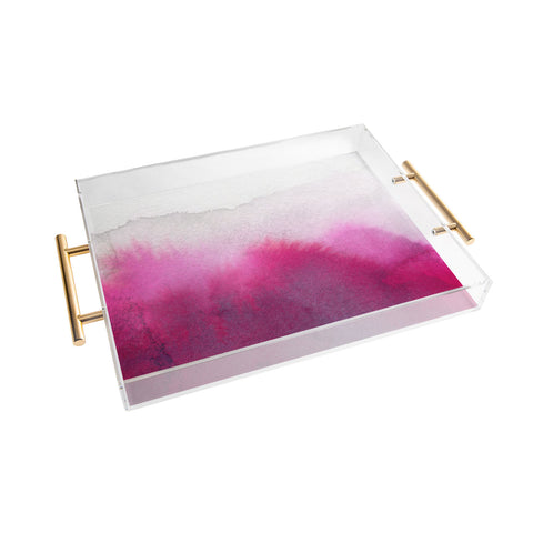 Georgiana Paraschiv Hazy Pink Acrylic Tray