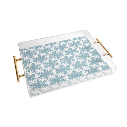 Georgiana Paraschiv Snowflake 1V Acrylic Tray