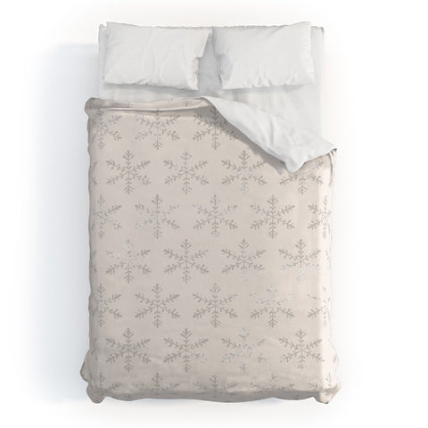 Georgiana Paraschiv Snowflake 2V Duvet Cover