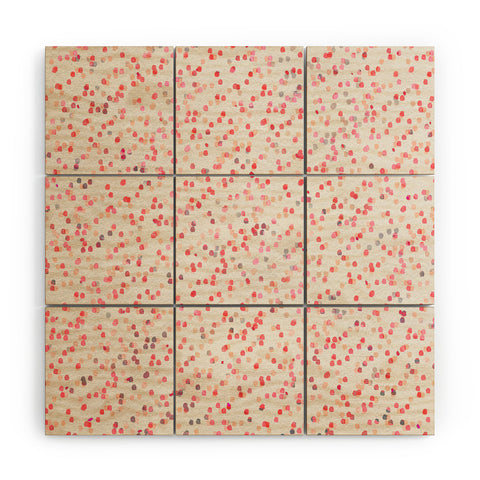 Georgiana Paraschiv Twinkle Lights Wood Wall Mural