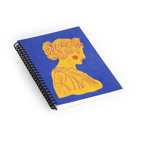 Gigi Rosado Ancient Beauty 3 Spiral Notebook