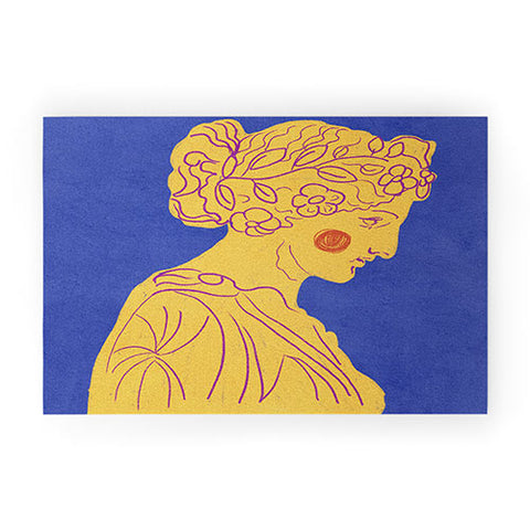 Gigi Rosado Ancient Beauty 3 Welcome Mat