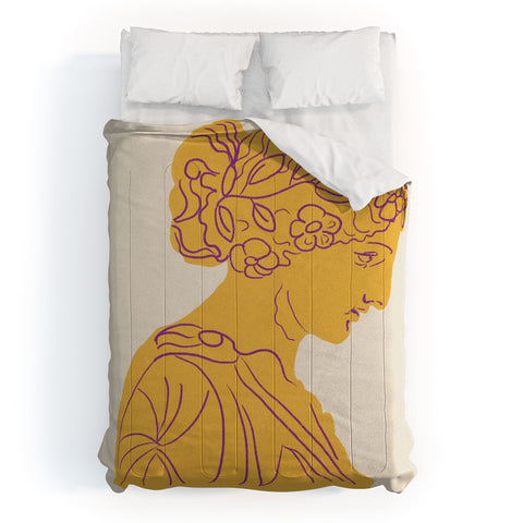 Gigi Rosado Ancient goddess 1 Comforter