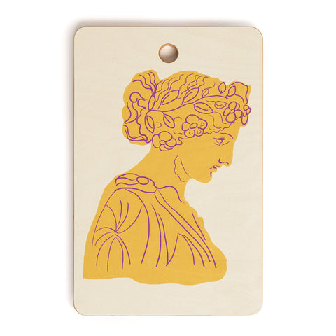 Gigi Rosado Ancient goddess 1 Cutting Board Rectangle
