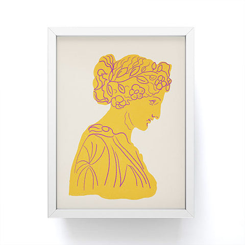 Gigi Rosado Ancient goddess 1 Framed Mini Art Print