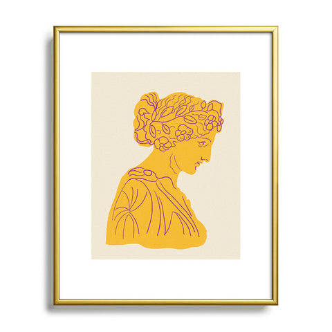 Gigi Rosado Ancient goddess 1 Metal Framed Art Print