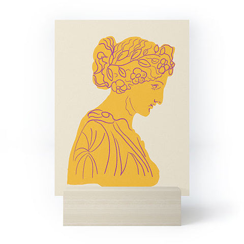 Gigi Rosado Ancient goddess 1 Mini Art Print